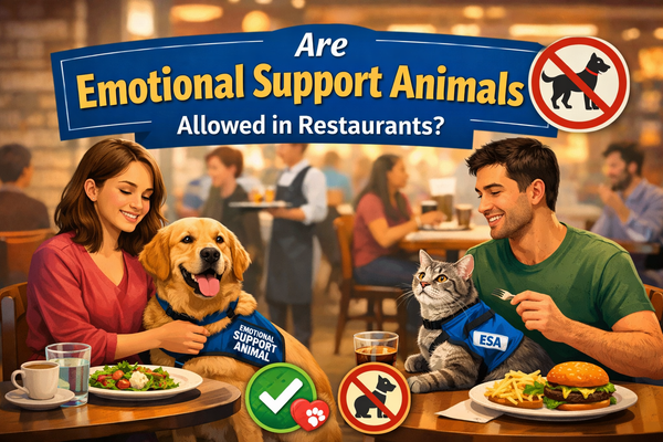 Are Emotional Support Animals Allowed in Restaurants?
